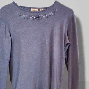 Classic Elements Embroidered Blouse